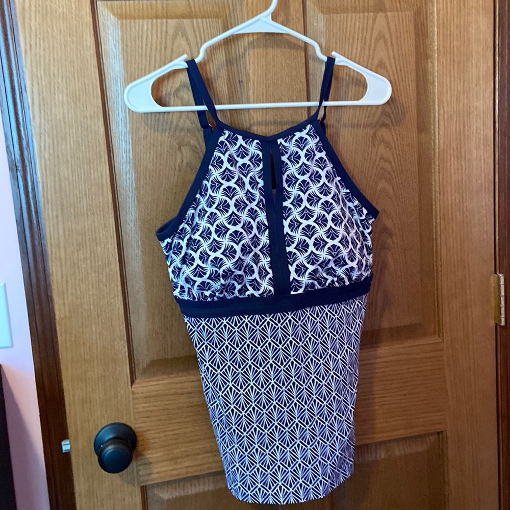 Two piece tankini swimsuit